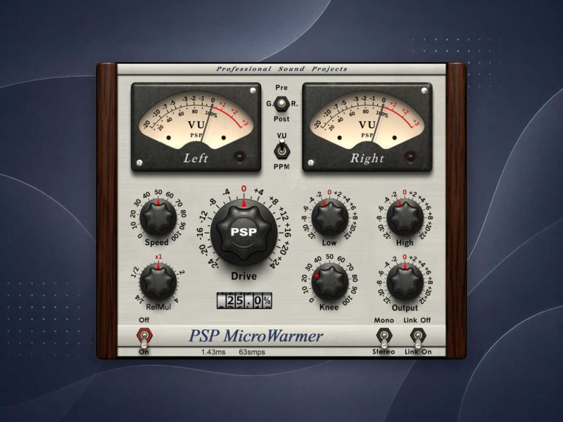 PSP Audioware PSP MicroWarmer拾音资源网 - 调音师VST插件 | 效果包 | 混音资源免费下载VST15