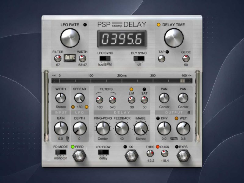 PSP Audioware PSP stompDelay拾音资源网 - 调音师VST插件 | 效果包 | 混音资源免费下载VST15