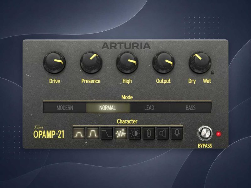 Arturia Dist OPAMP-21拾音资源网 - 调音师VST插件 | 效果包 | 混音资源免费下载VST15