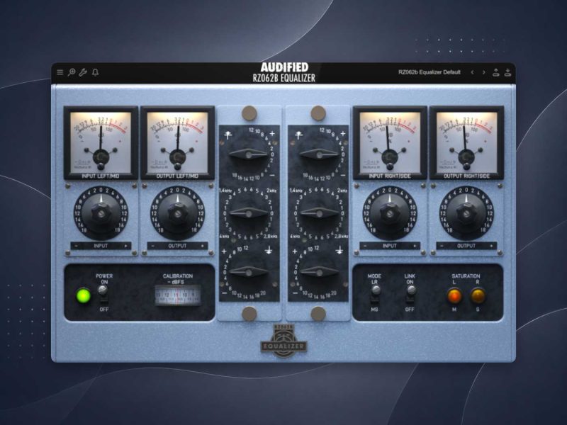 Audified RZ062a Equalizer拾音资源网 - 调音师VST插件 | 效果包 | 混音资源免费下载VST15