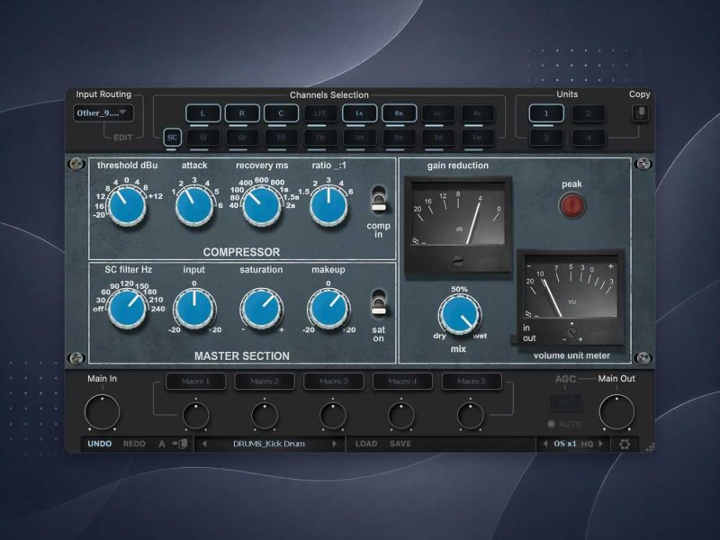 Red Rock Sound RRS Comp 609拾音资源网 - 调音师VST插件 | 效果包 | 混音资源免费下载VST15