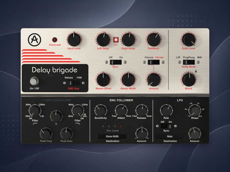 Arturia Delay BRIGADE拾音资源网 - 调音师VST插件 | 效果包 | 混音资源免费下载VST15