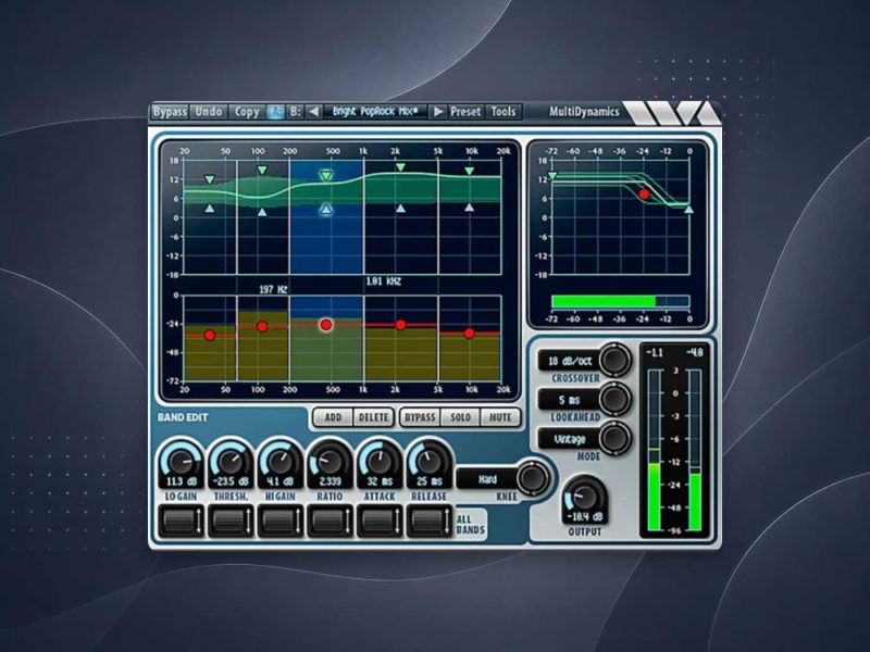 Wave Arts MultiDynamics 6拾音资源网 - 调音师VST插件 | 效果包 | 混音资源免费下载VST15