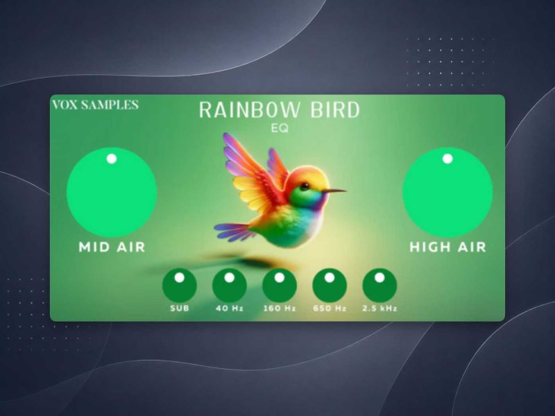 Vox Samples Rainbow Bird EQ拾音资源网 - 调音师VST插件 | 效果包 | 混音资源免费下载VST15