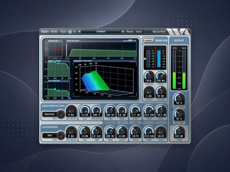 Wave Arts MasterVerb 6拾音资源网 - 调音师VST插件 | 效果包 | 混音资源免费下载VST15