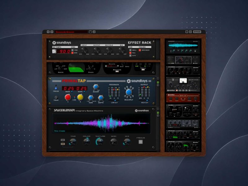 Soundtoys Effect Rack拾音资源网 - 调音师VST插件 | 效果包 | 混音资源免费下载VST15