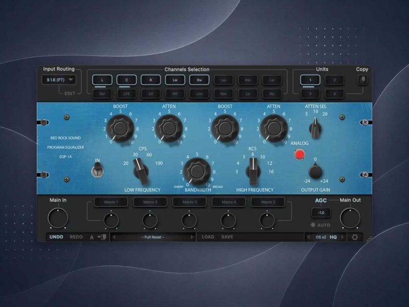 Red Rock Sound RRS EQP-1A拾音资源网 - 调音师VST插件 | 效果包 | 混音资源免费下载VST15