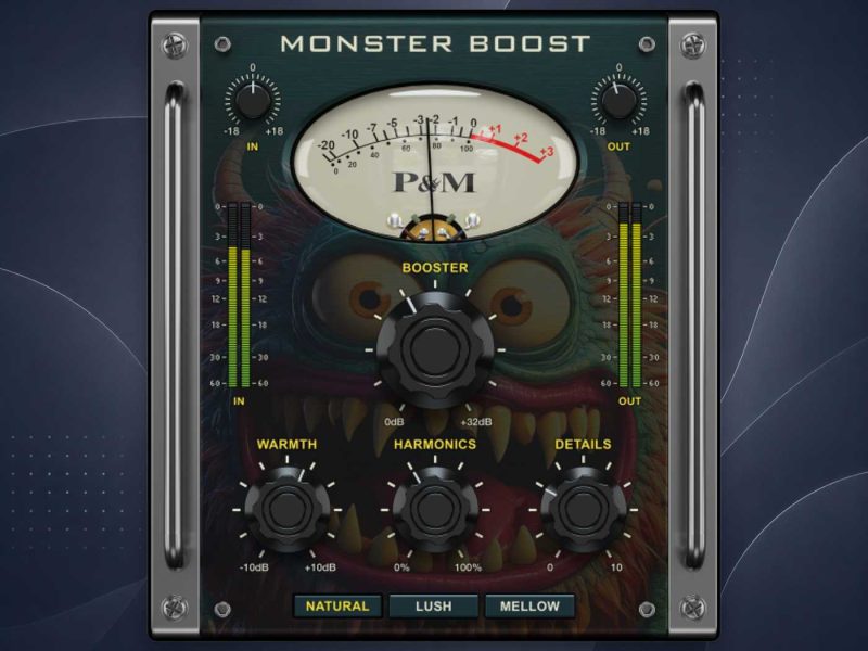 Plug And Mix Monster Boost拾音资源网 - 调音师VST插件 | 效果包 | 混音资源免费下载VST15