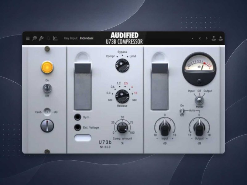 Audified U73b Compressor拾音资源网 - 调音师VST插件 | 效果包 | 混音资源免费下载VST15
