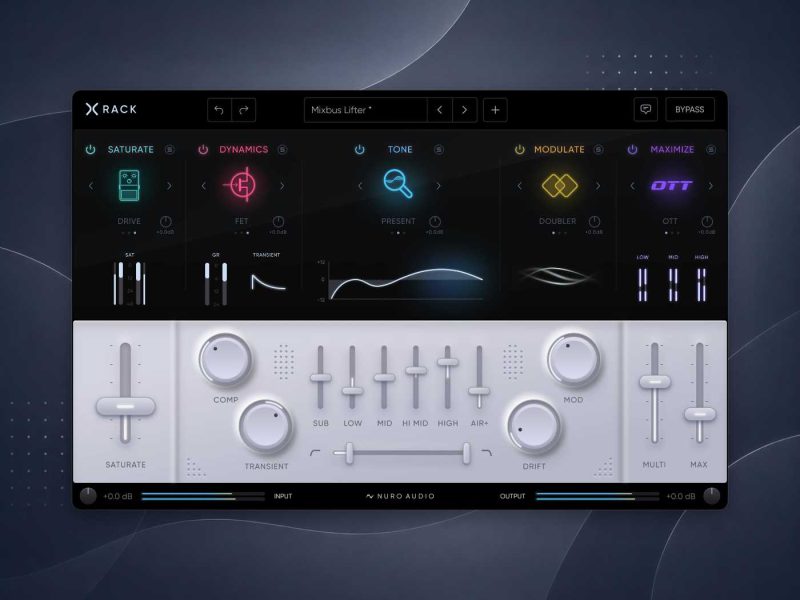Nuro Audio Xrack Comp拾音资源网 - 调音师VST插件 | 效果包 | 混音资源免费下载VST15