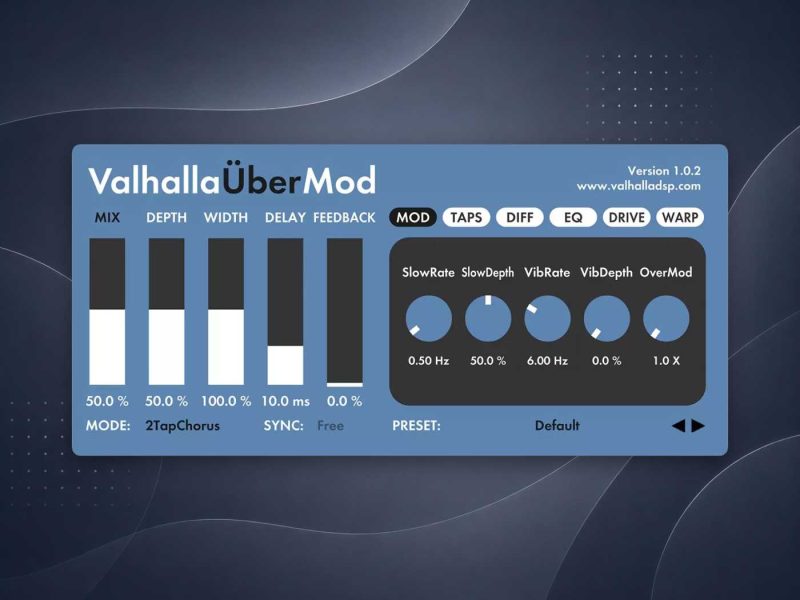 ValhallaDSP ValhallaUberMod拾音资源网 - 调音师VST插件 | 效果包 | 混音资源免费下载VST15