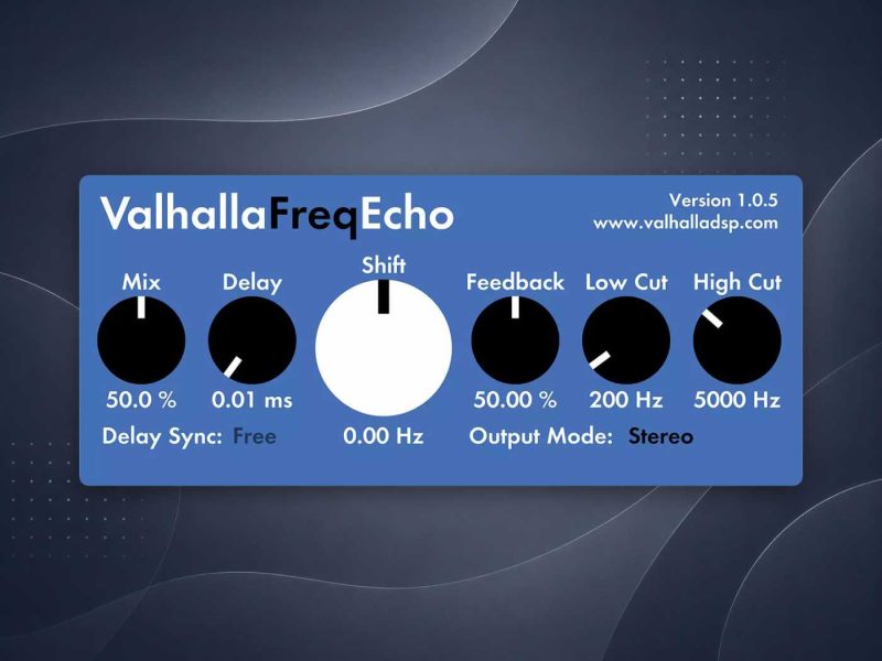 ValhallaFreqEcho拾音资源网 - 调音师VST插件 | 效果包 | 混音资源免费下载VST15