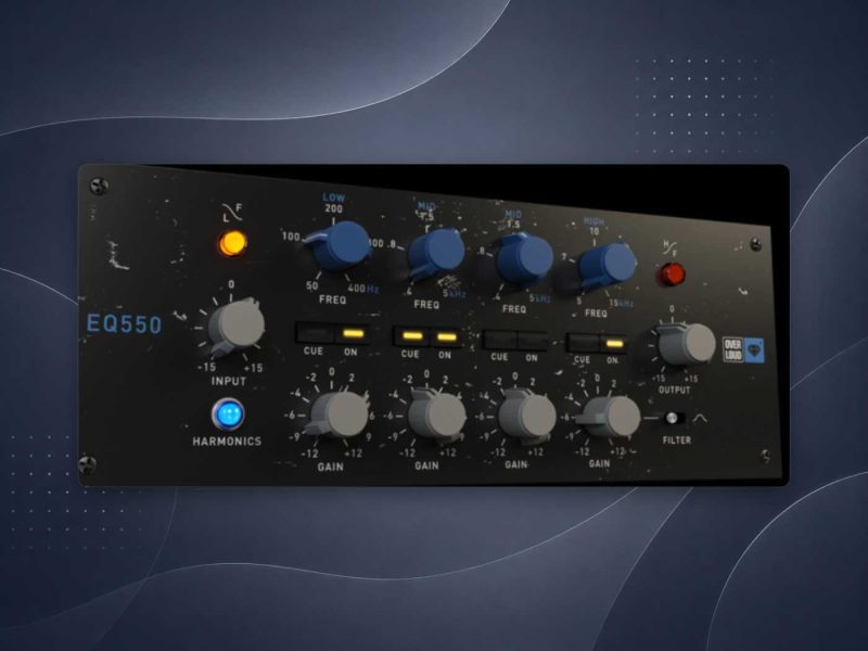 Overloud Gem EQ550拾音资源网 - 调音师VST插件 | 效果包 | 混音资源免费下载VST15