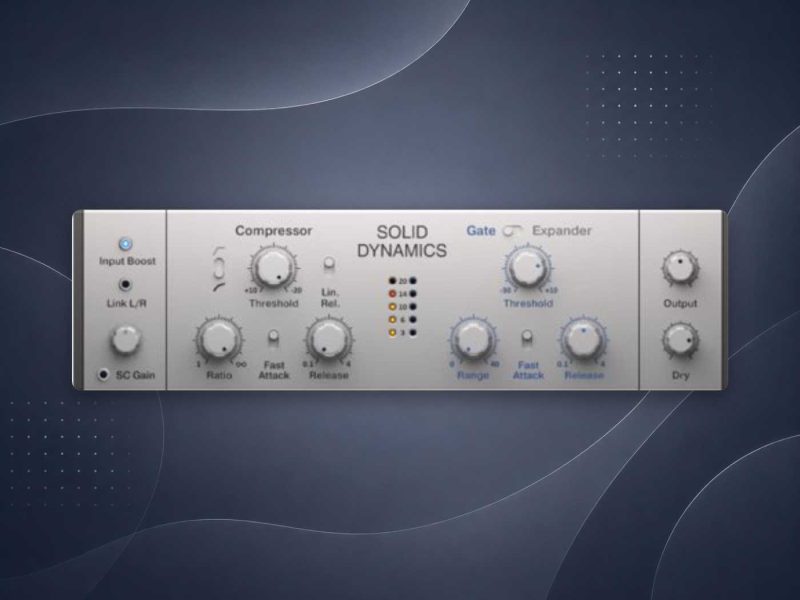 Native Instruments Solid Dynamics拾音资源网 - 调音师VST插件 | 效果包 | 混音资源免费下载VST15