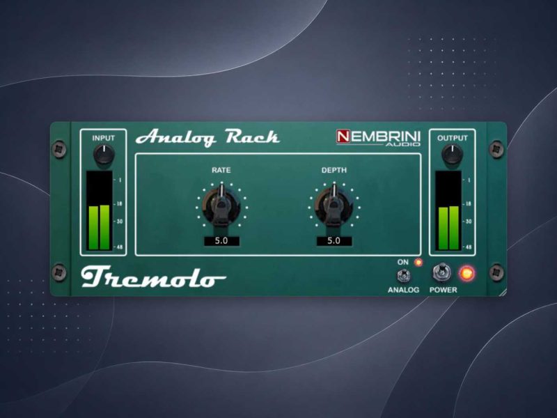 Nembrini Audio Analog Rack Tremolo拾音资源网 - 调音师VST插件 | 效果包 | 混音资源免费下载VST15