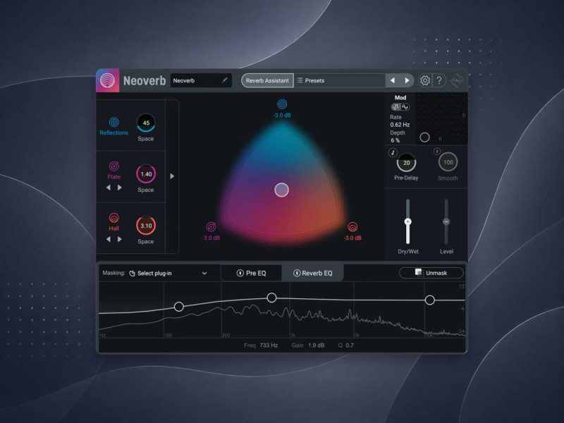 iZotope Neoverb拾音资源网 - 调音师VST插件 | 效果包 | 混音资源免费下载VST15