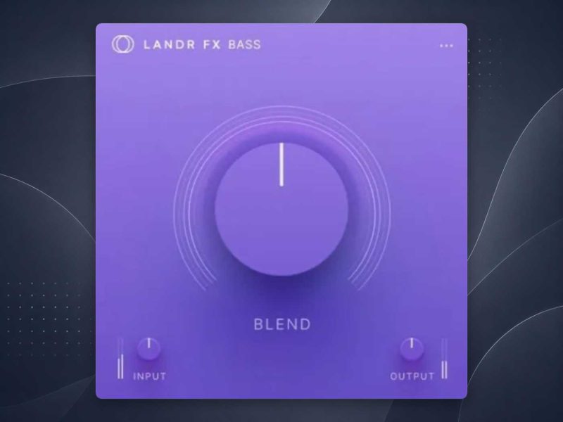 LANDR FX Bass拾音资源网 - 调音师VST插件 | 效果包 | 混音资源免费下载VST15