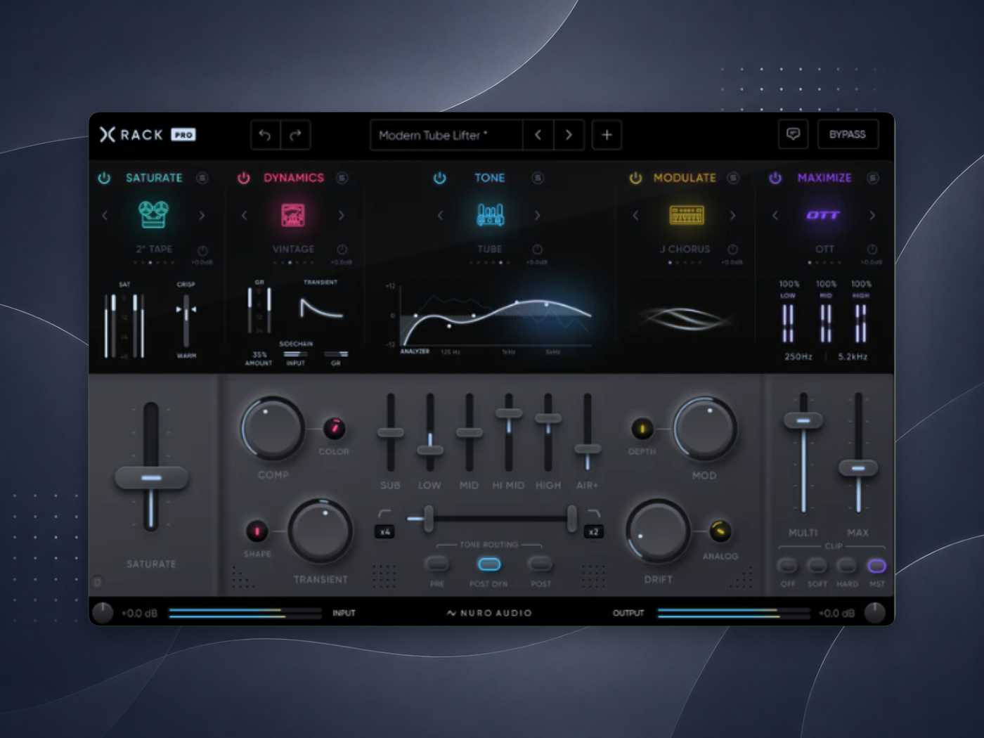 Nuro Audio Xrack Pro拾音资源网 - 调音师VST插件 | 效果包 | 混音资源免费下载VST15